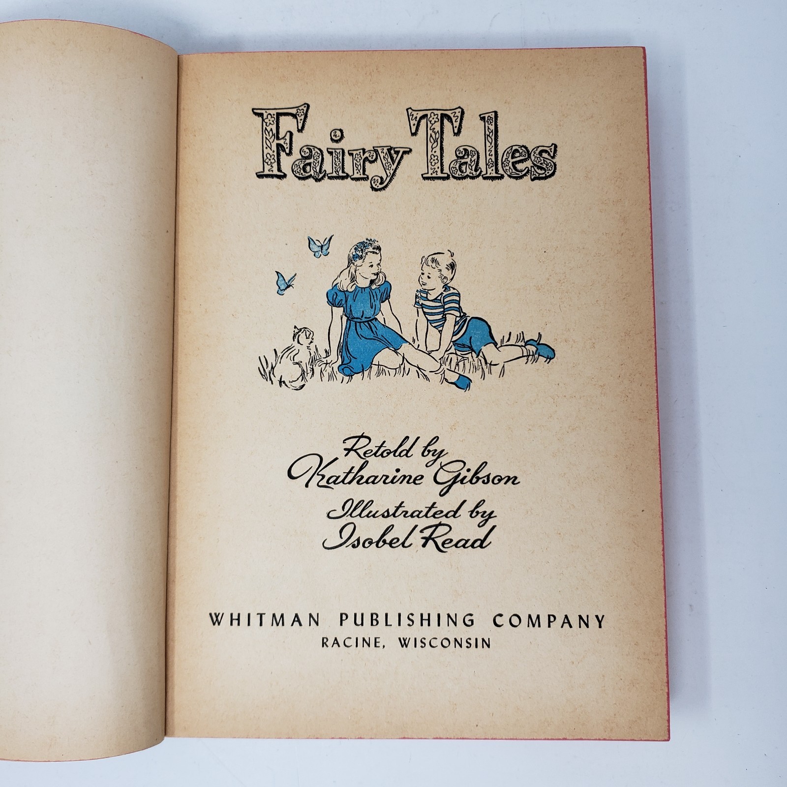 Fairy Tales by Katharine Gibson (Illustrated, 1950, Hardcover, Whitman)