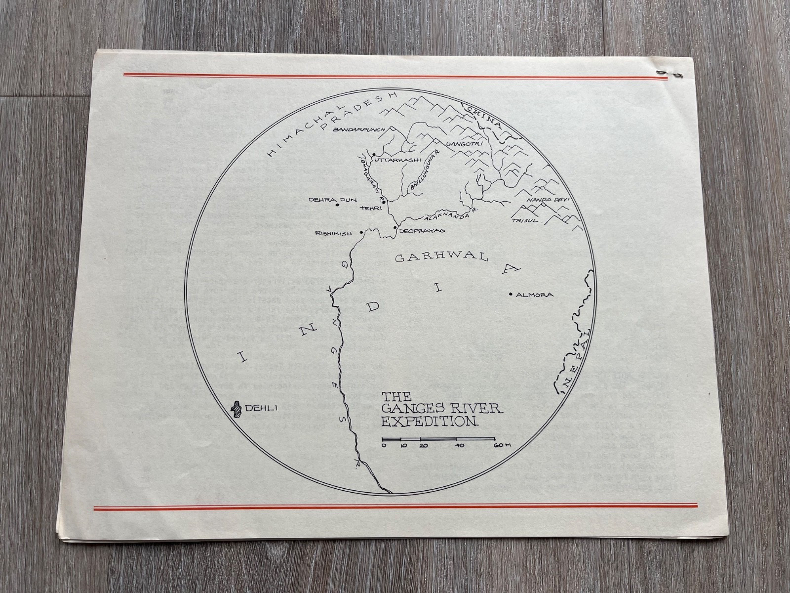 ganges river expedition 1978 from – mountain travel california ( stapled )