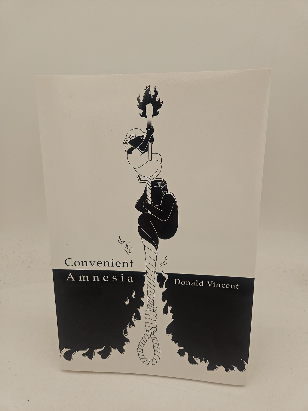 Convenient Amnesia 2020 Trade Paperback Signed Donald Vincent VG Cond E1