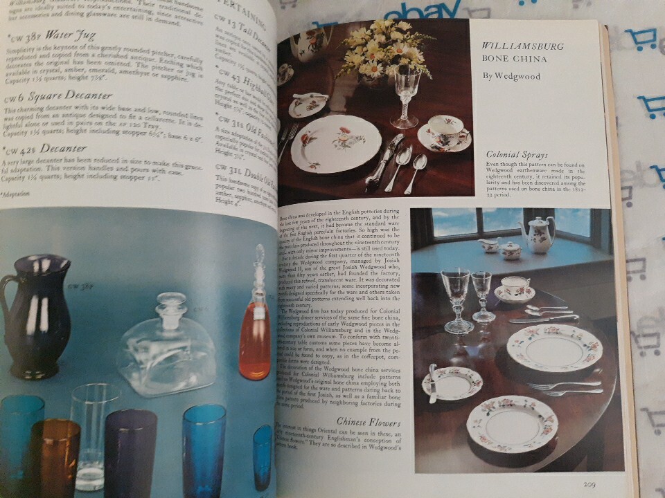 ?Williamsburg Reproduction Interior Designs for Today’s Living Craft House 1976