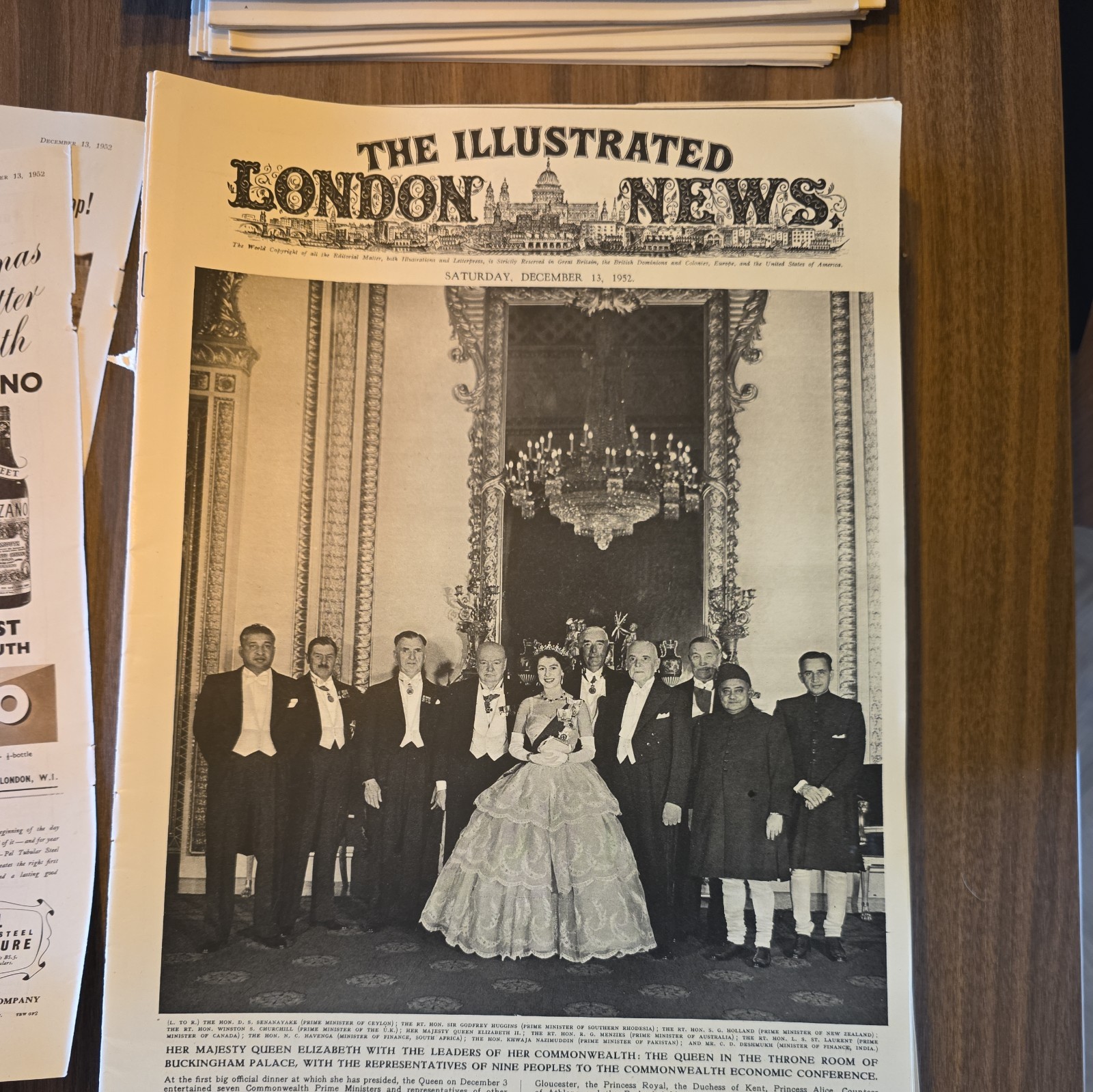 49 x The Illustrated London News – 1952 (1940’s to 60’s) – Inc Royalty Interest