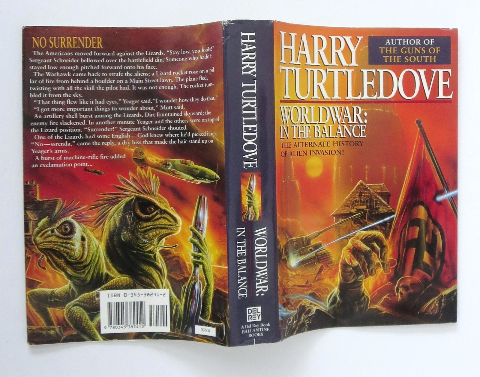 1994 WORLDWAR: IN THE BALANCE HARRY TURTLE DOVE HC DJ ALTERNATE HISTORY OF WW II