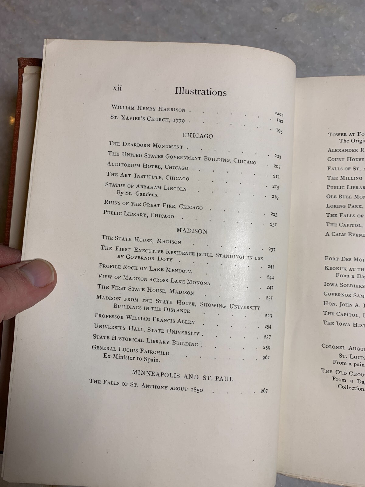 Antique Victorian Gilded Embossed Ornate – Book Historic Towns of Western States