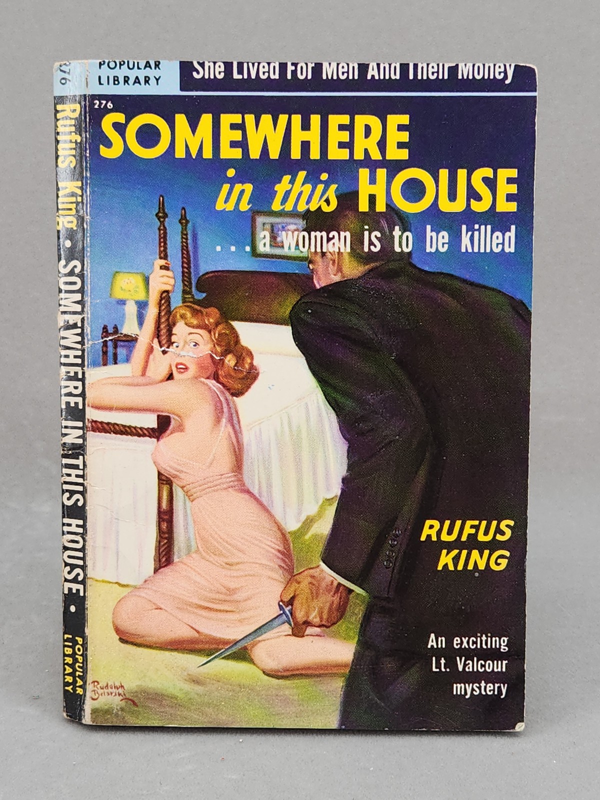 Somewhere in this House by Rufus King – Paperback – 1950 Popular Library