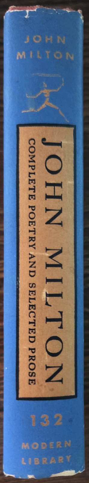 John Milton, Complete Poetry & Selected Prose — Modern Library #132 (Early)