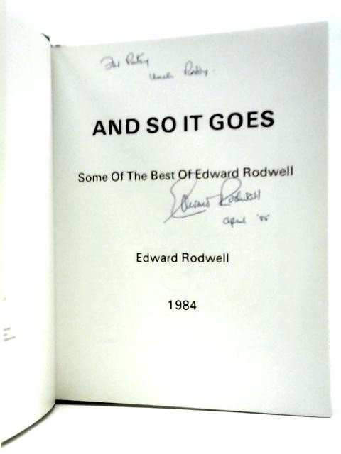 And So it Goes (Edward Rodwell – 1984) (ID:06968)