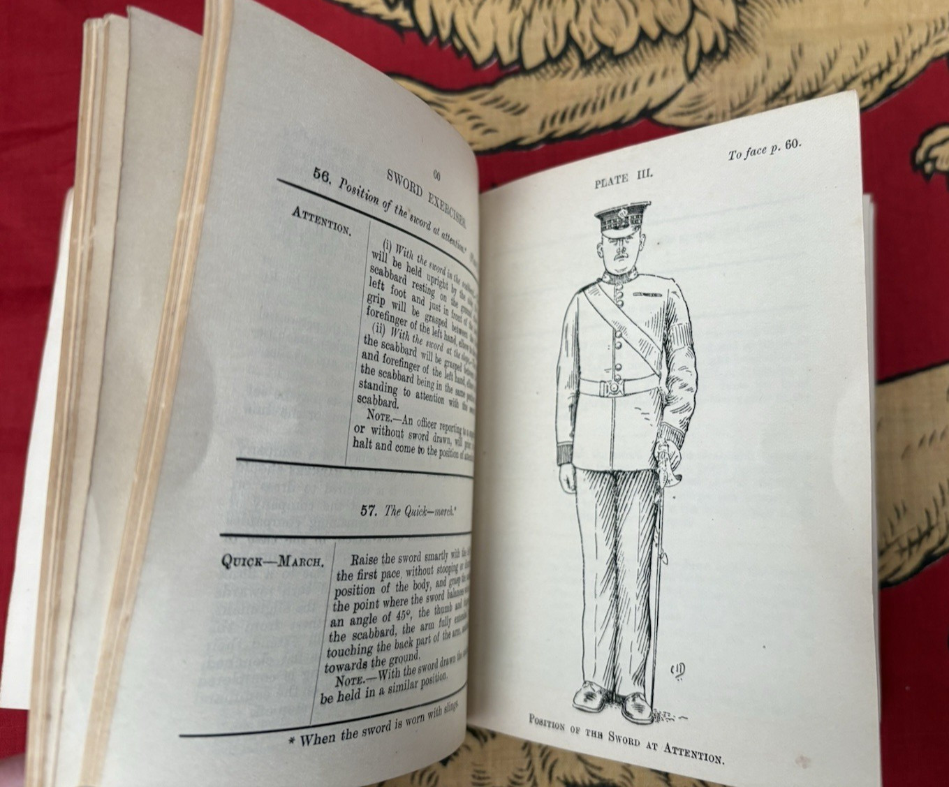 Ceremonial Army Regiment Instructions 1912 HMSO, 3rd Highland Greenock Howitzers