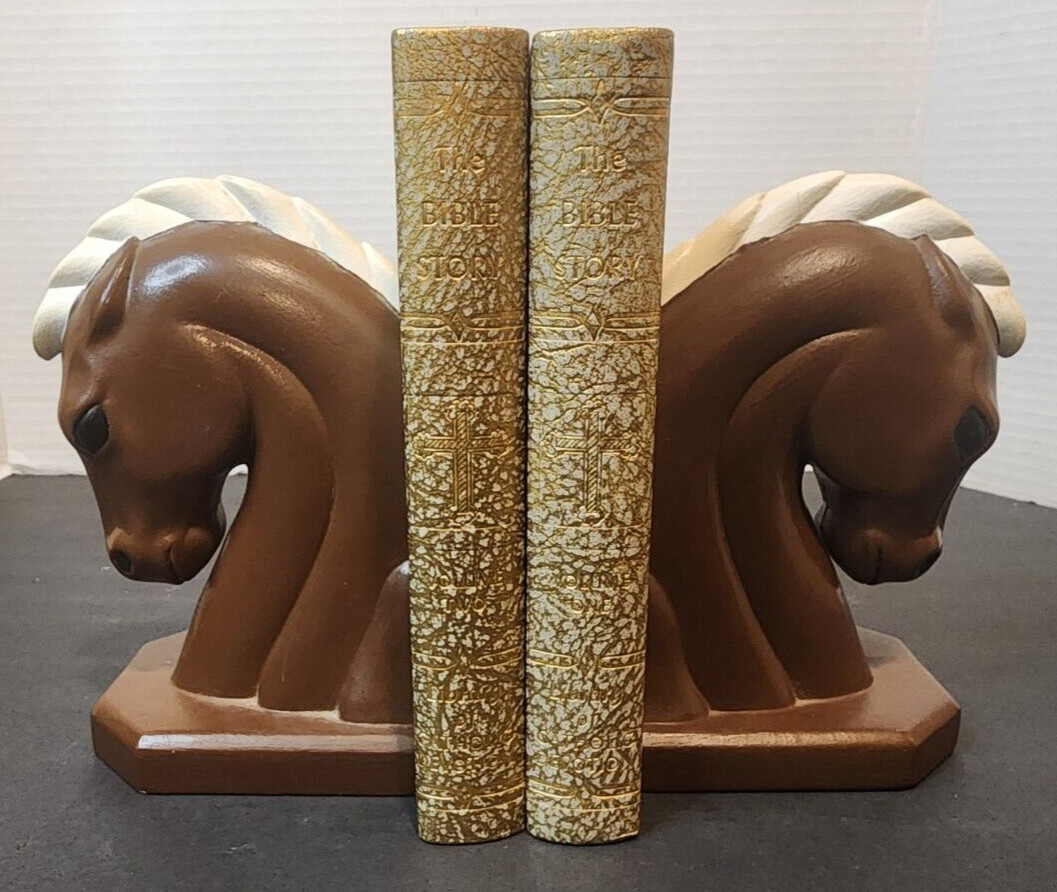 LIBRARY OF CATHOLIC DEVOTION THE BIBLE STORY VOLUMES 1 & 2 1958 CATHOLIC PRESS