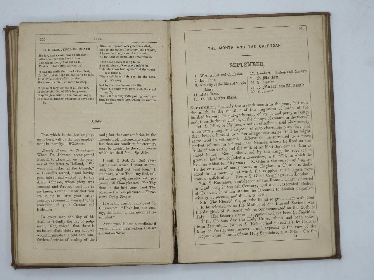 Antique 1852 THE PENNY POST Vol.2 John henry Parker – Monthly Magazine Book