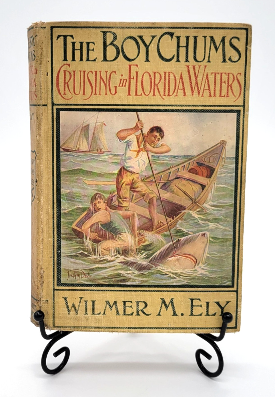 The Boy Chums Cruising In Florida Waters William M. Ely 1914 Antique Adventure