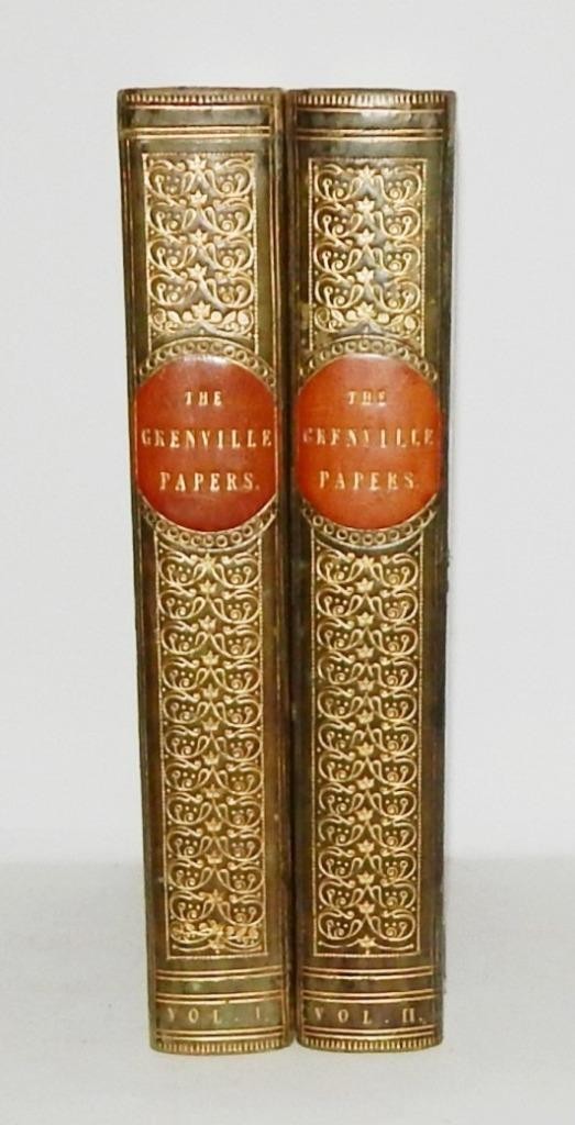 1852 GRENVILLE PAPERS Being Correspondence of Richard Grenville KG [&c] Vols 1&2