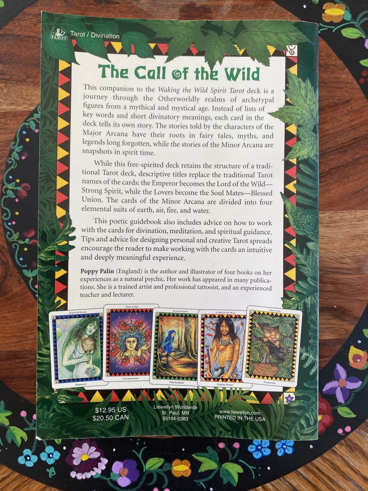 STORIES OF THE WILD SPIRIT Poppy Palin 1st Edition TAROT GUIDE 2002 PB OOP