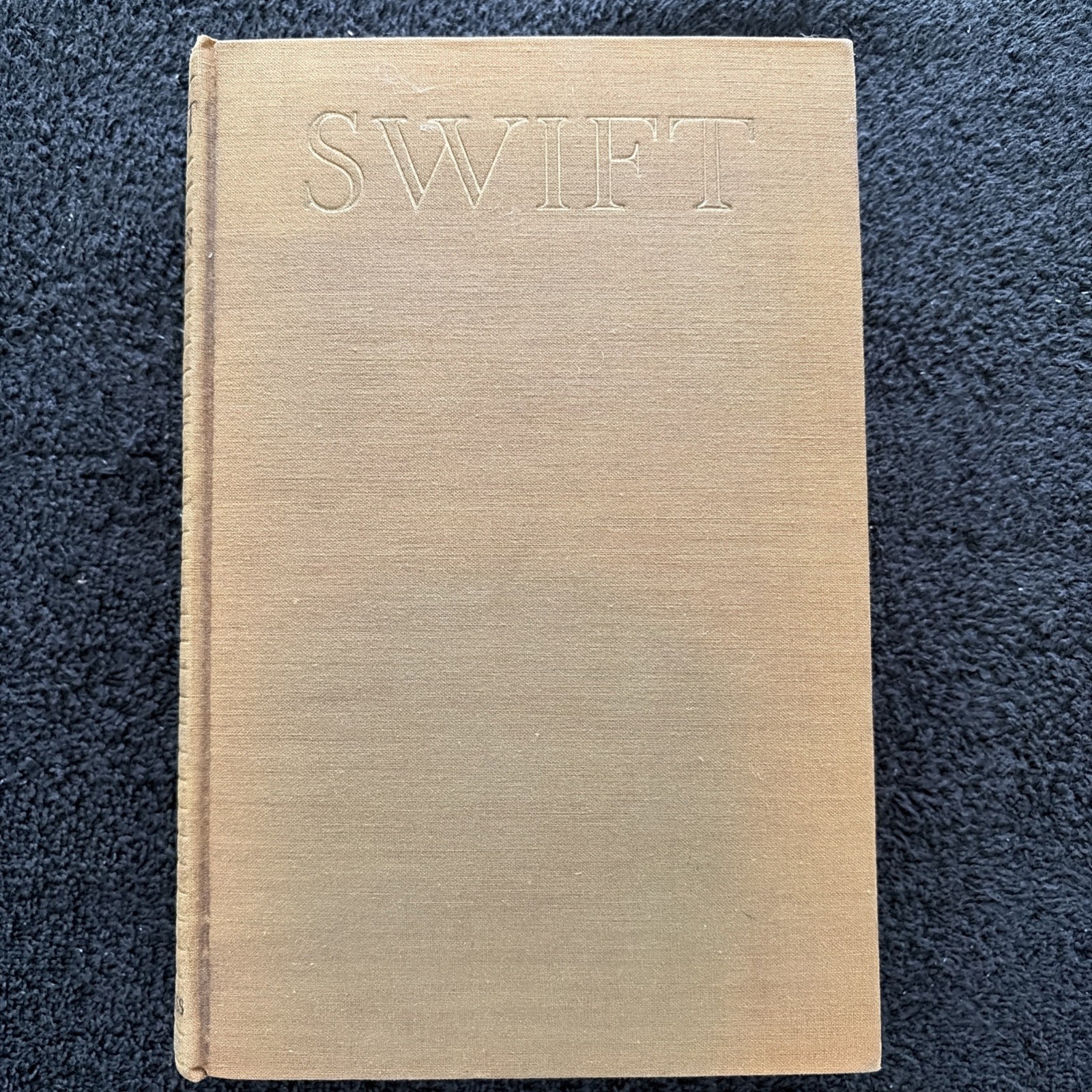 SWIFT Carl Van Doren The Viking Press 1930 1st Edition 2nd printing stated HC