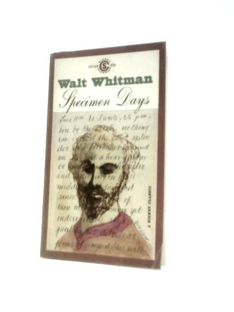 Specimen Days (Walt Whitman – 1961) (ID:70814)