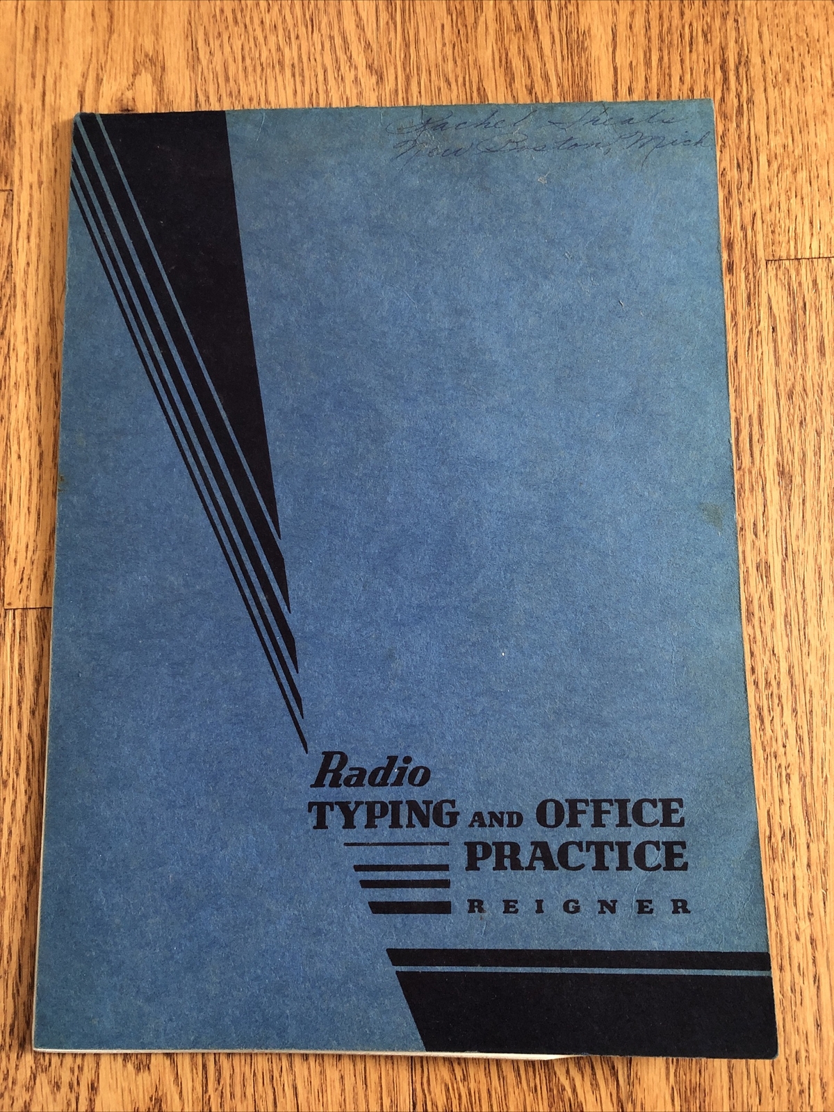 Vtg 1932 Radio Typing & Office Practice Typewriter (Lesson) Book C G Reigner