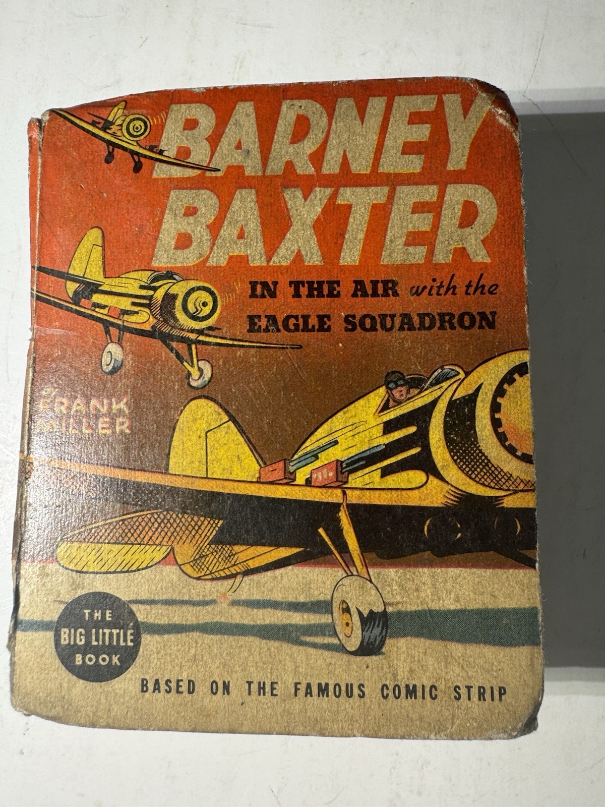 Barney Baxter Eagle Squadron 1938 Big Little Book Whitman Aviation Comic Vintage