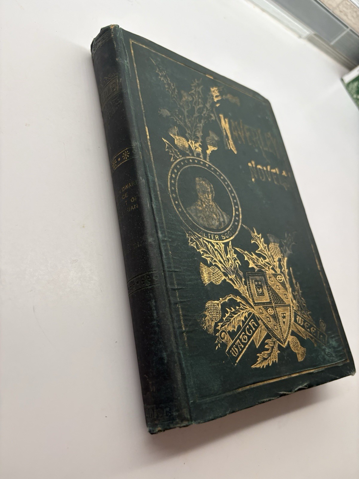 Two Waverley Novels Sir Walter Scott Volume II and Volume III Ivanhoe Antiquary