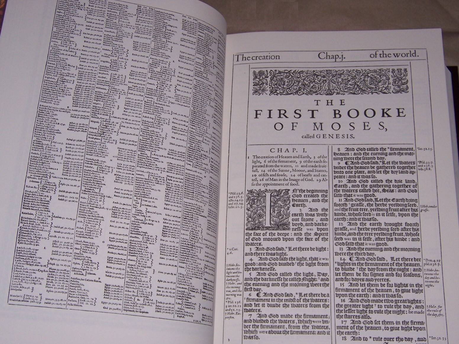 Bible Museum 400th anniversary Ed. HOLY BIBLE 1611 King James Edition replica