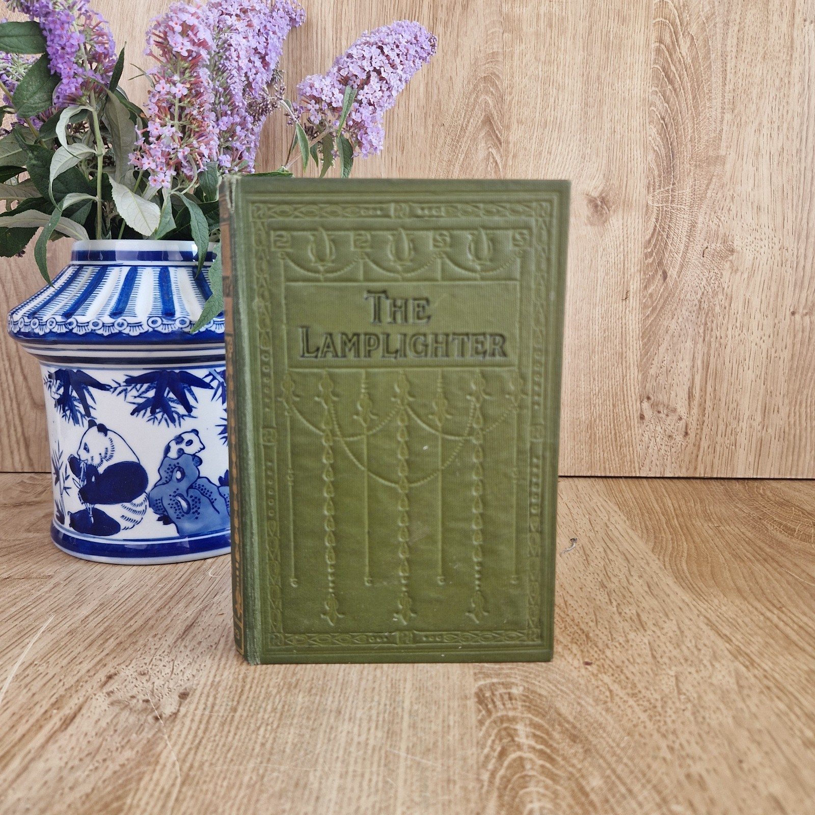 Antique The Lamplighter M S Cummins Book Collins Illustrated Colour Plates 1913