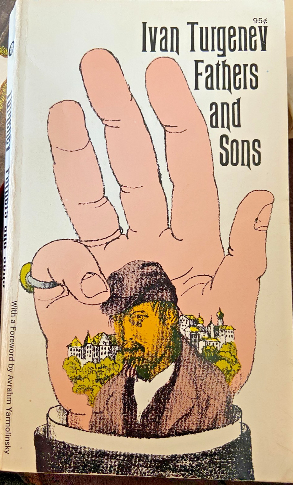 Fathers and Sons Ivan Turgenev 1966 Collier Books 2nd Printing Vintage Paperback