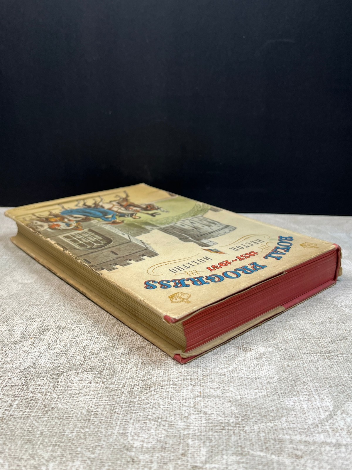 1937 Royal Progress by Hector Bolitho 1st Ed B. T. Batsford Ltd First Printing