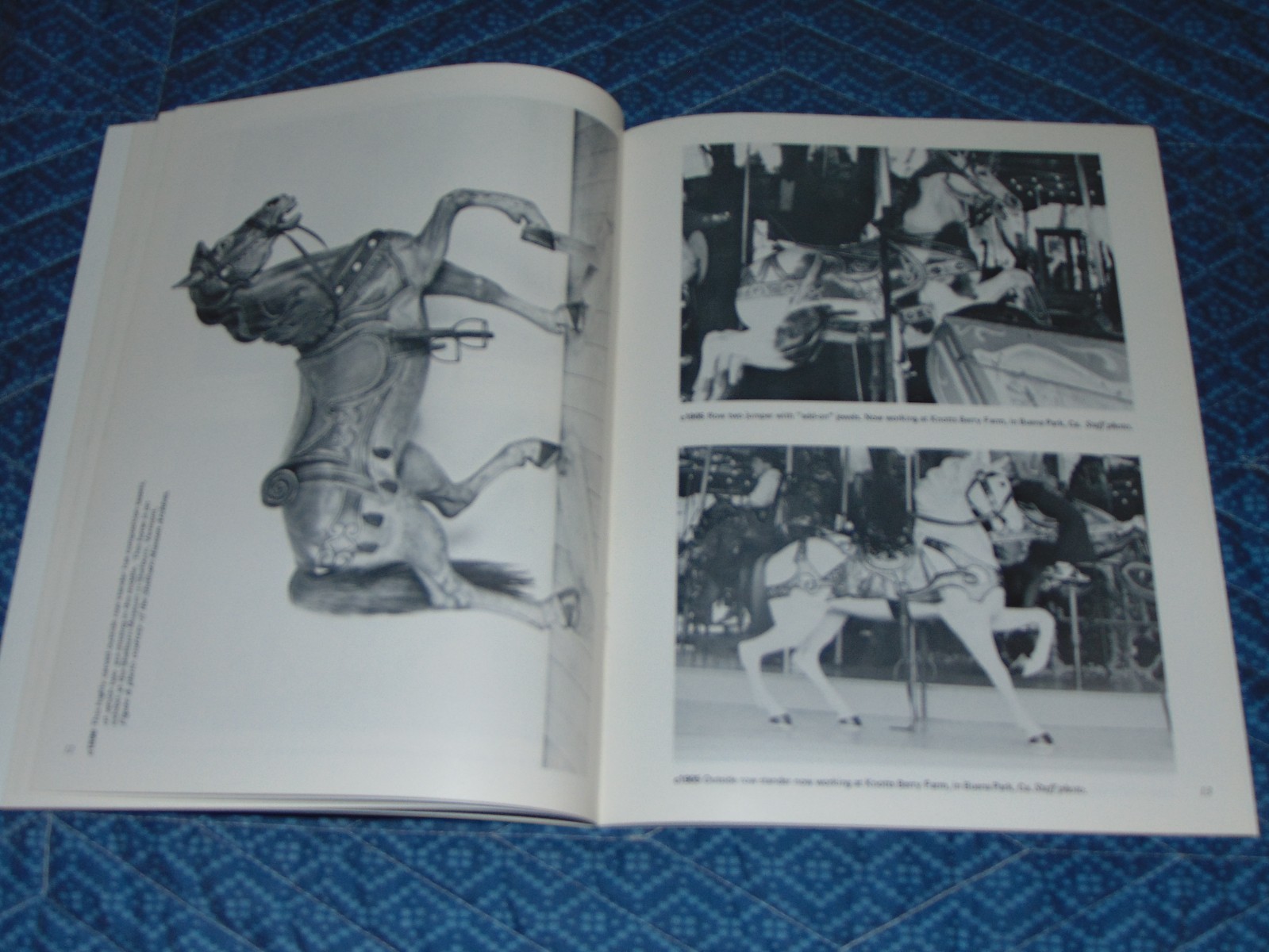 ORIGINAL OCT/NOV 1982 „CARROUSEL ART“ MAGAZINE #19 FEATURING DENTZEL HORSES