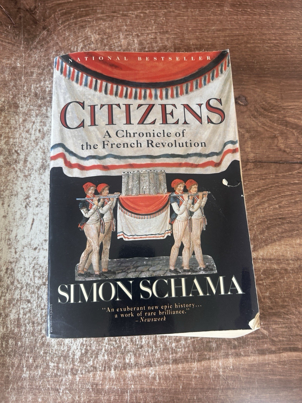 CITIZENS: A Chronicle of the French Revolution Simon Schama Paperback 1989