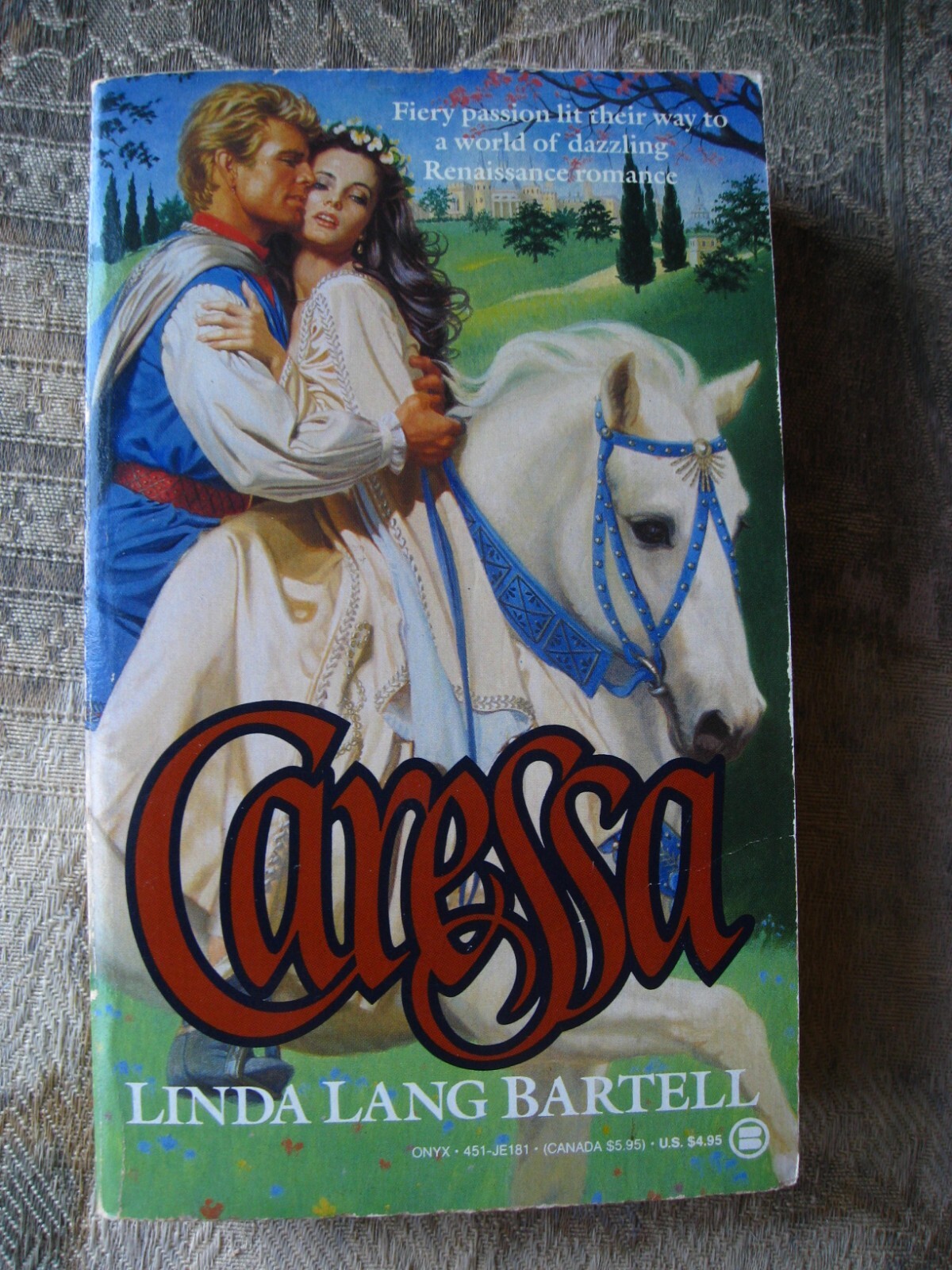 Linda Lang Bartell – Caressa – 1990 – paperback