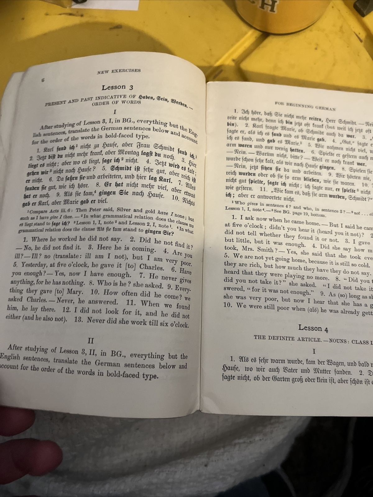 New Exercises For Beginning German Henry Holt And Company 1906