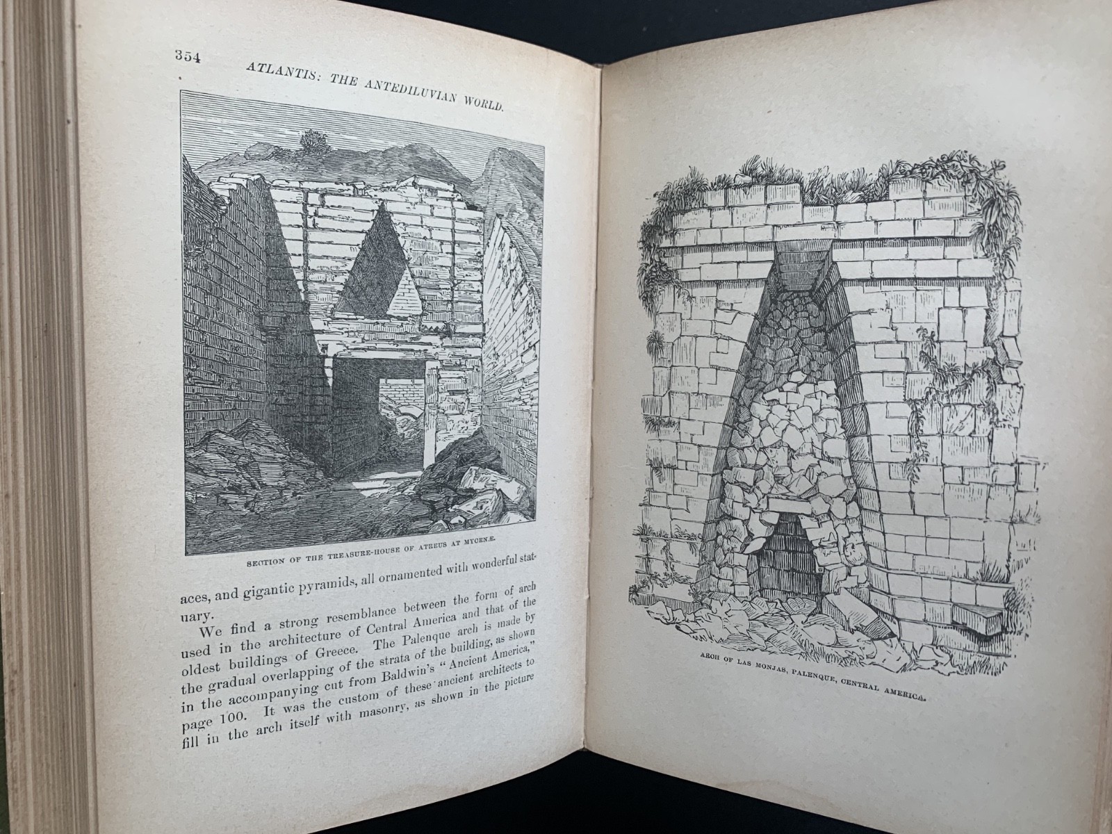 „Atlantis: The Antediluvian World“ Ignatius Donnelly 1882 HC Harper & Brothers