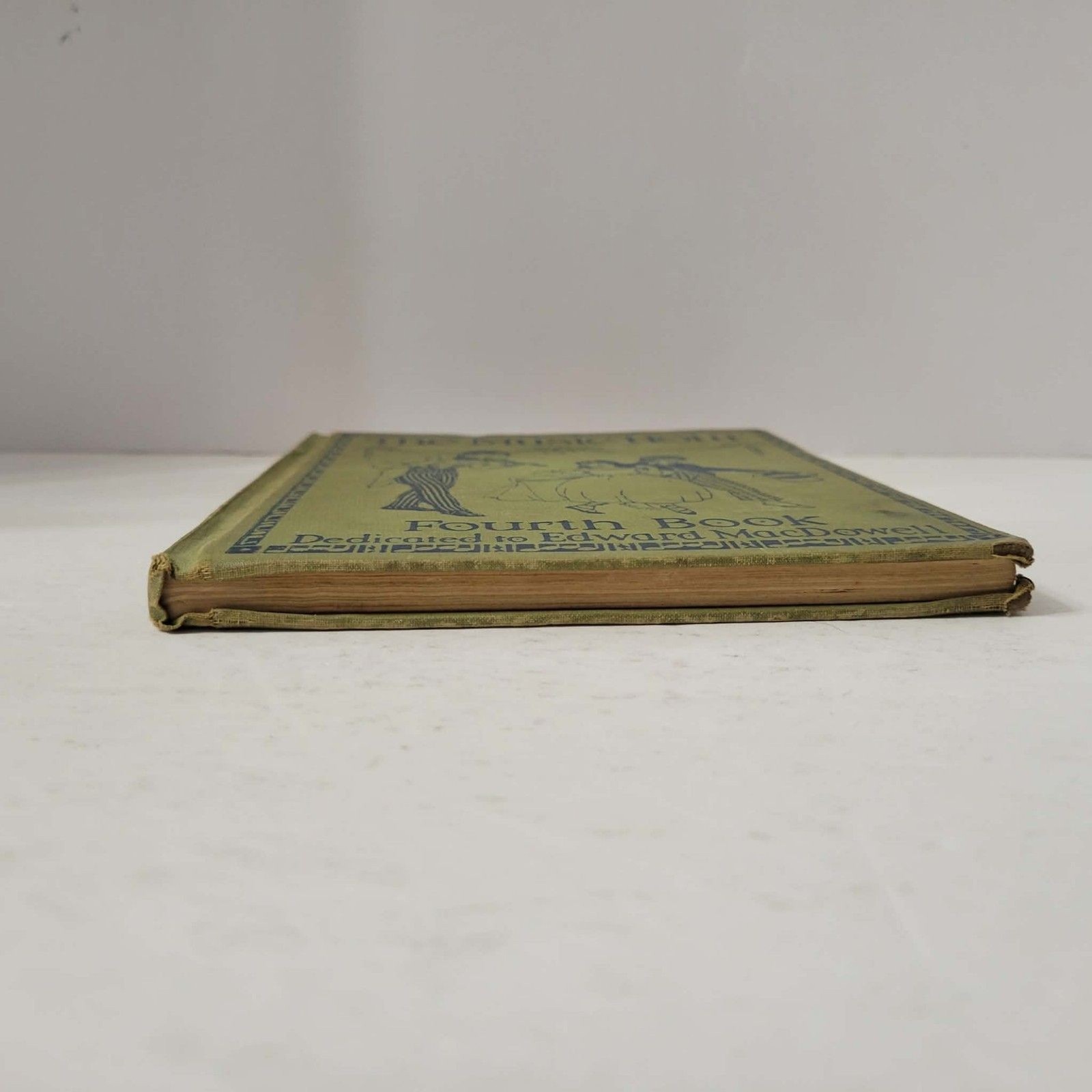 Vintage The Music Hour Fourth Book Hardcover Osbourne McConathy Music Illus 1937