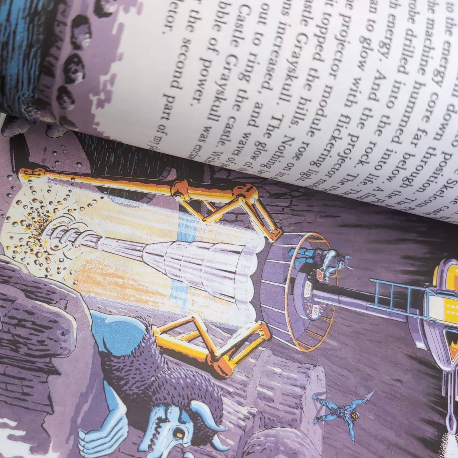 1st Edition He-Man And Masters Of The Universe Ladybird Book Castle Greyskull