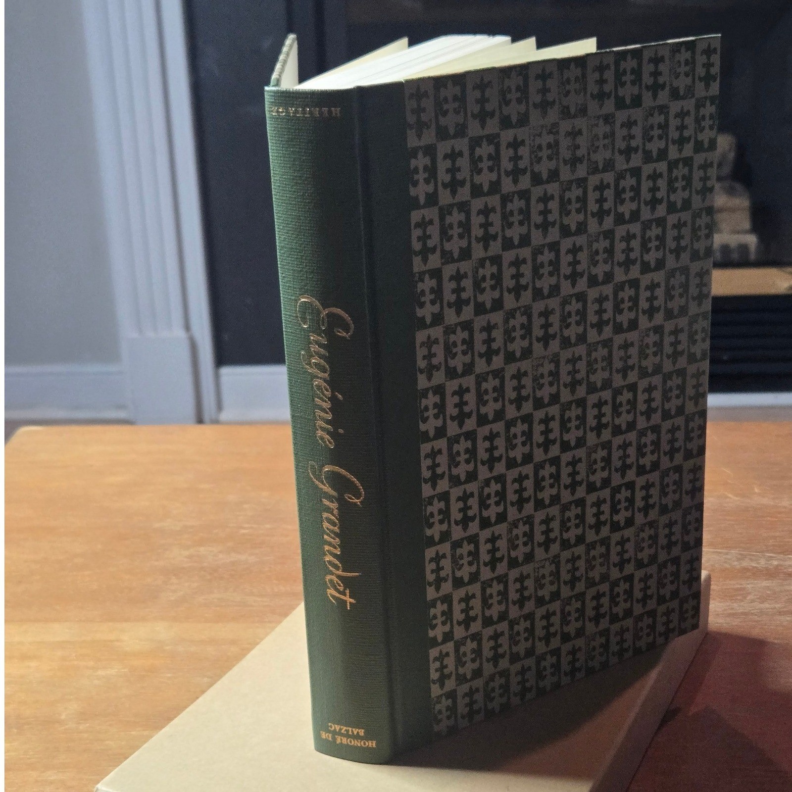 Heritage Press Eugenie Grandet Honore de Balzac Green 1961 HC Book Slipcase