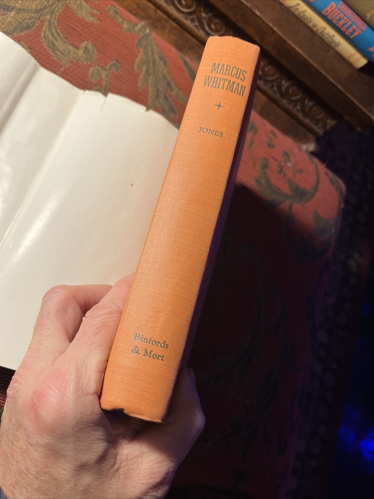 Marcus Whitman: The Great Command By Nard Jones 2nd Ed 1968 HC DJ