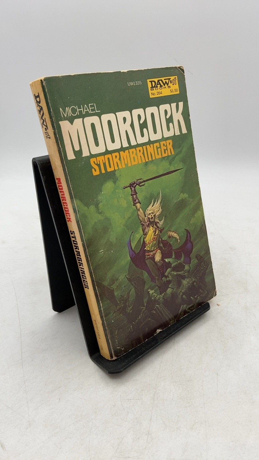 Stormbringer Michael Moorcock Paperback First DAW Printing, November 1977 1977