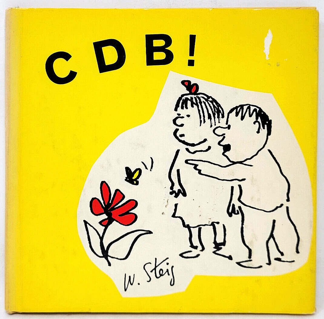 CDB! William Steig 1968 Hardcover with Dust Jacket Windmill Books Coded Alphabet
