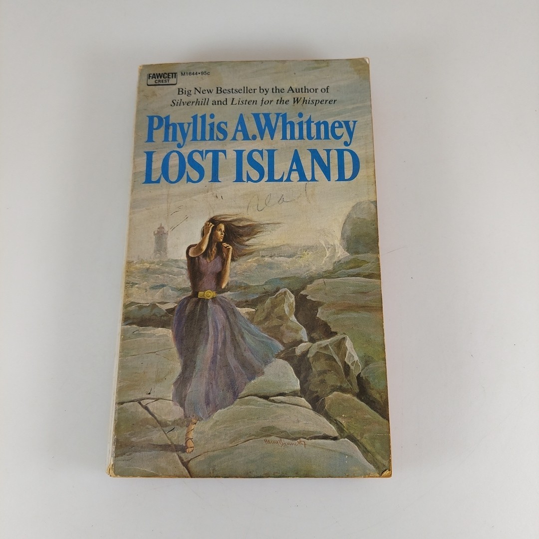 Lost Island by Phyllis A. Whitney 1971 Fawcett Crest M1644 PB