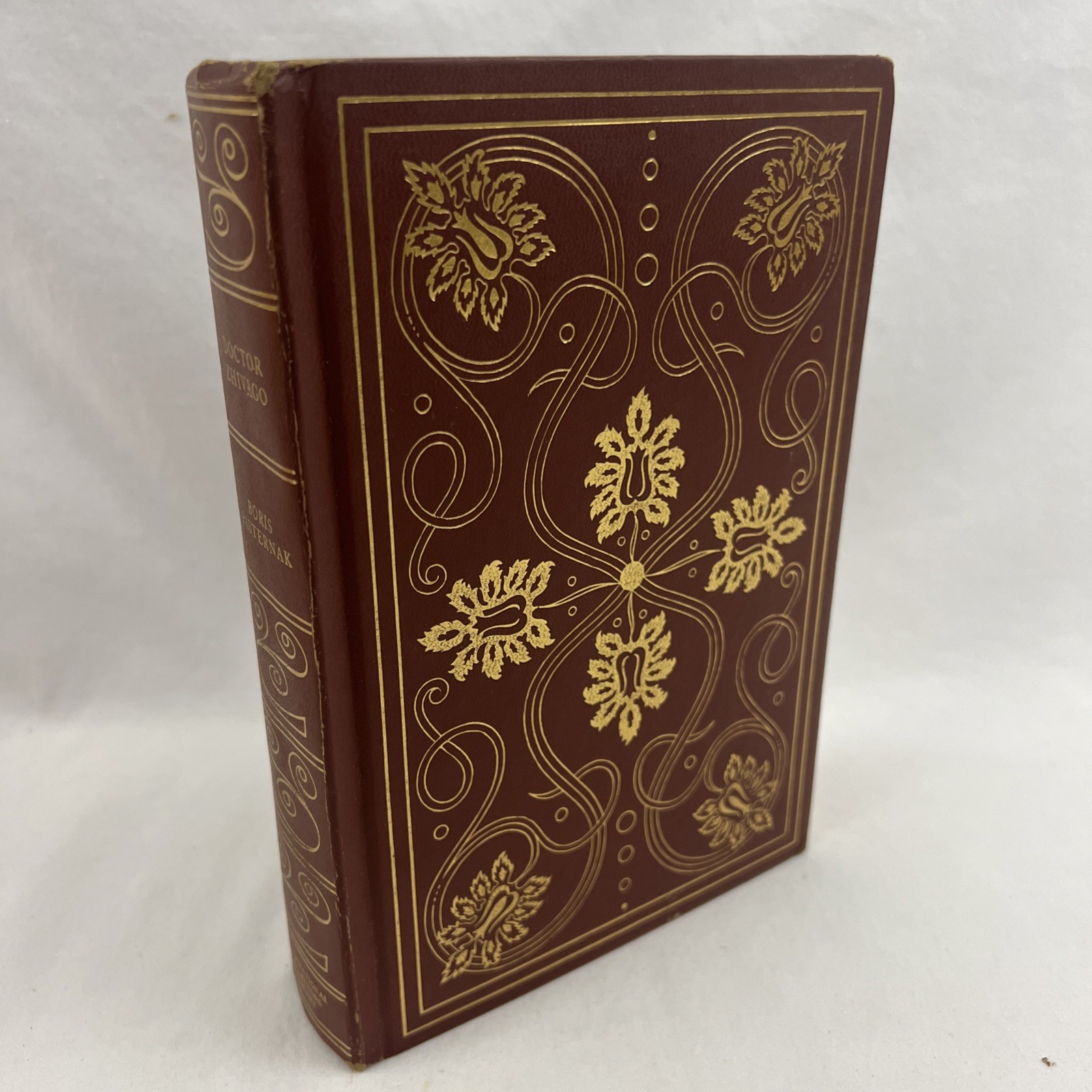 DR ZHIVAGO  BORIS PASTERNAK International Collectors Library 1958 SATIN RIBBON 
