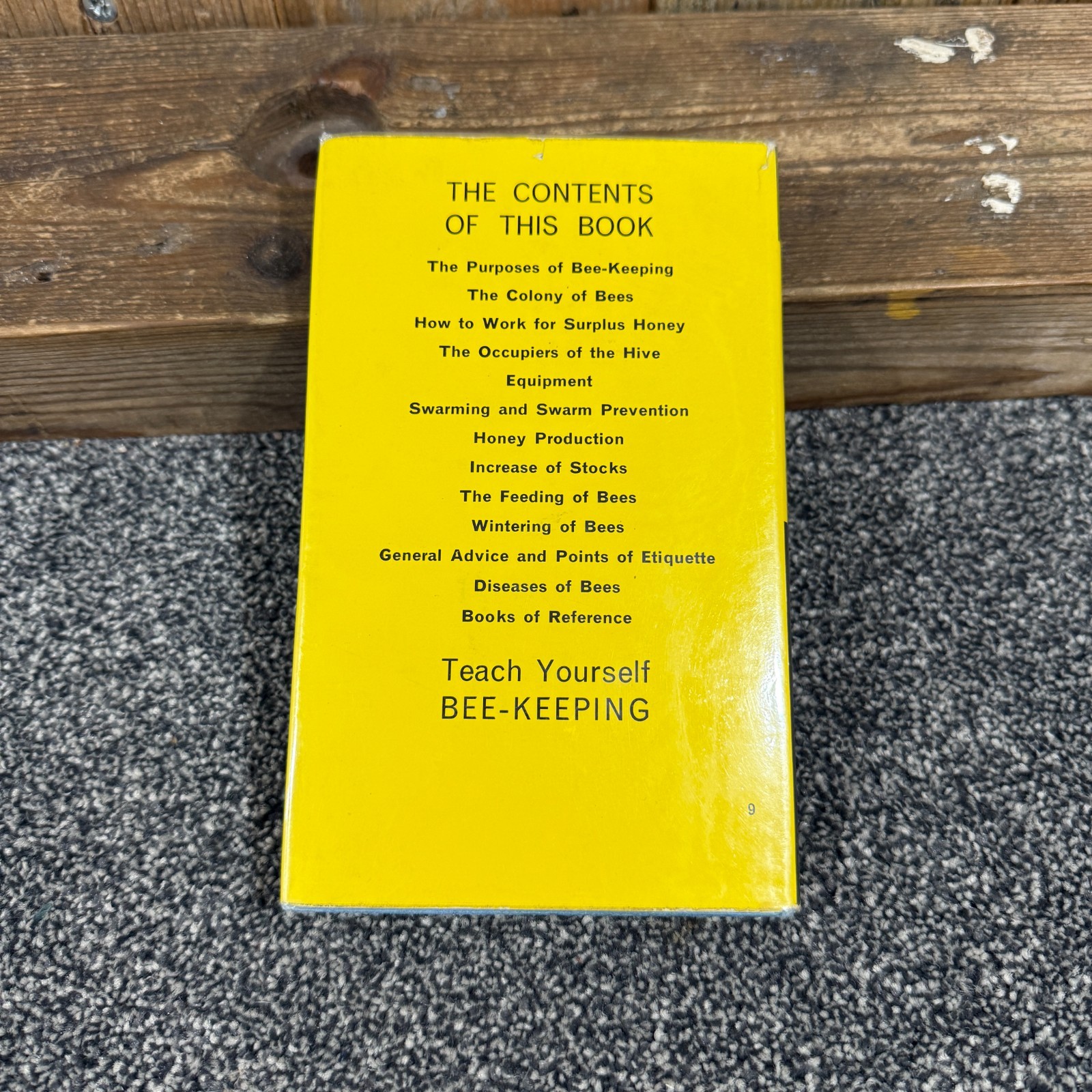 A. Norman Schofield – Teach Yourself Bee-Keeping – 1964 Hardback