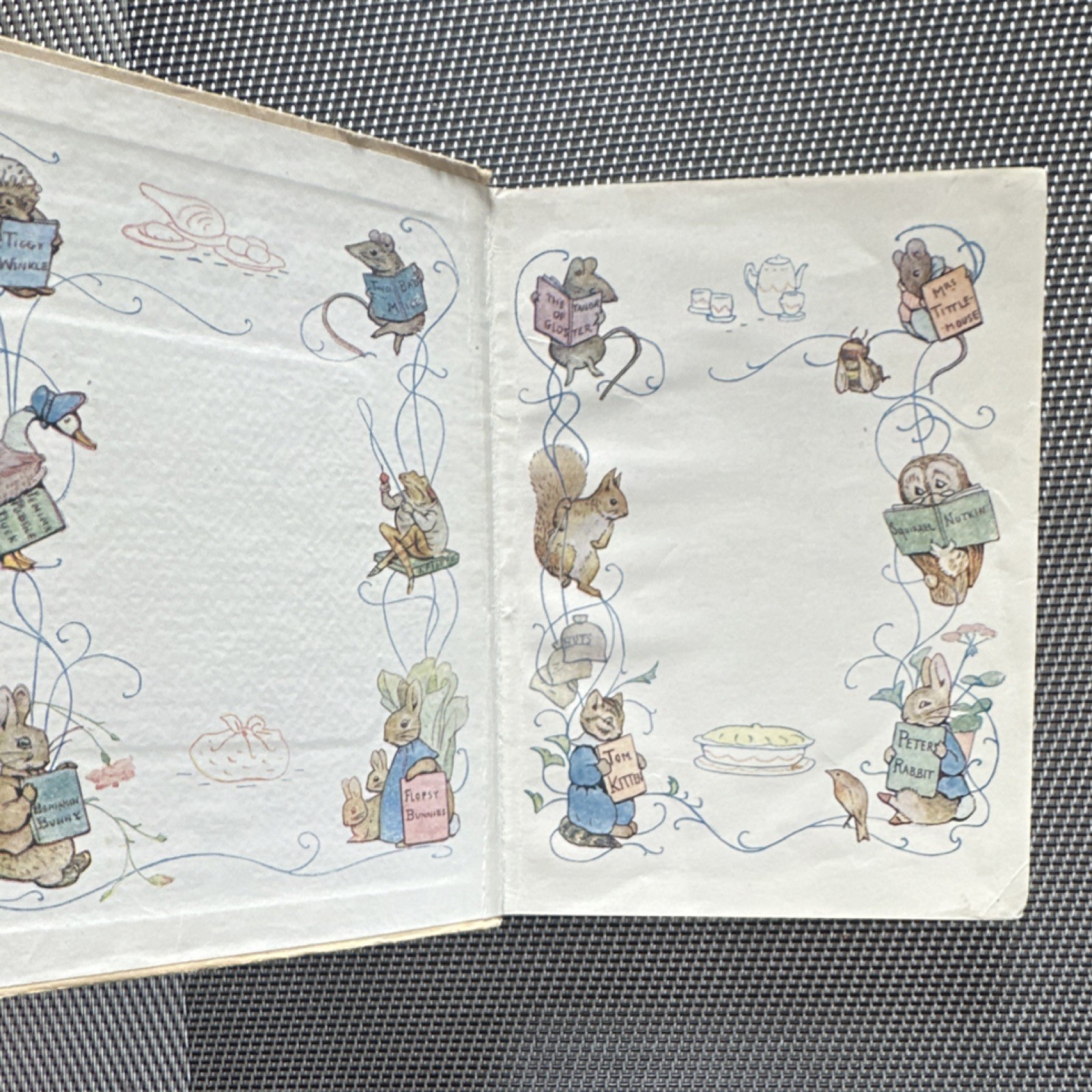 Beatrix Potter Frederick Warne Illustrated Children’s Fantasy Hardcover Little …