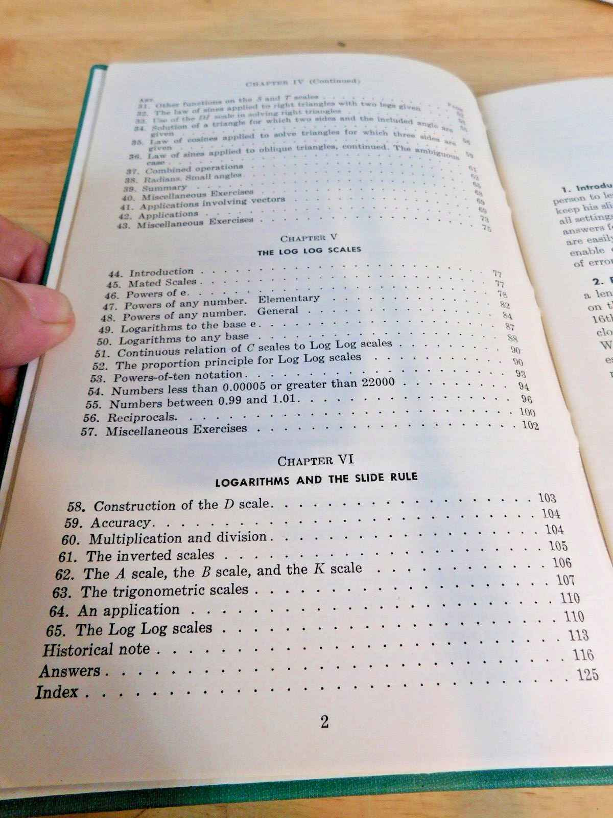 1955 KEUFFEL & ESSER [K&E] Slide Rule Log Log Duplex Decitrig INST MANUAL, 1/30