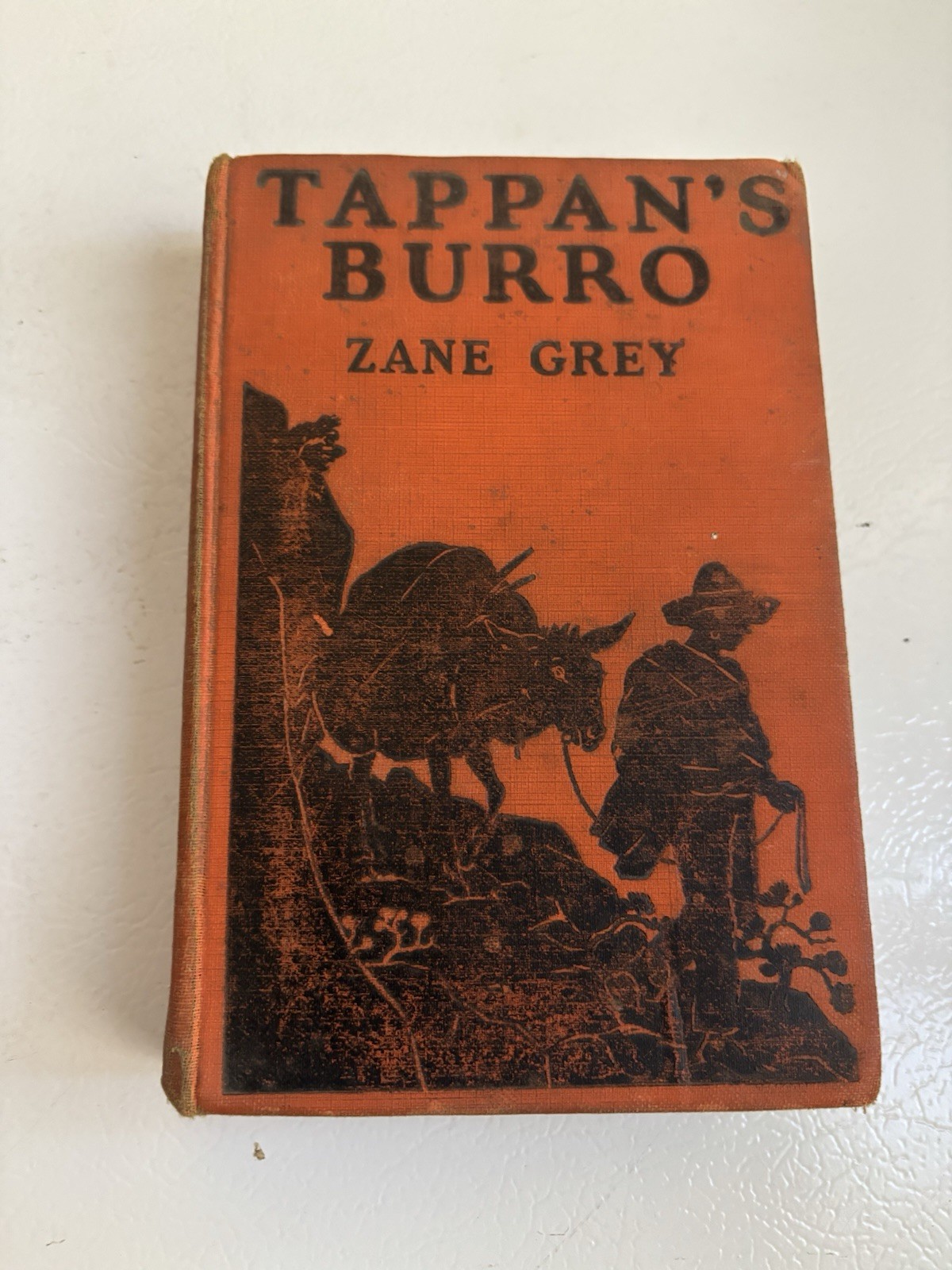 Zane Grey Tapans Burro And Other Stories Rare 1st Edition 1923 Hardback