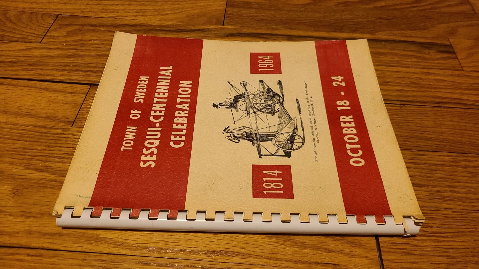 Town of Sweden Sesqui-Centennial Celebration Book 1964 Monroe County NY USA