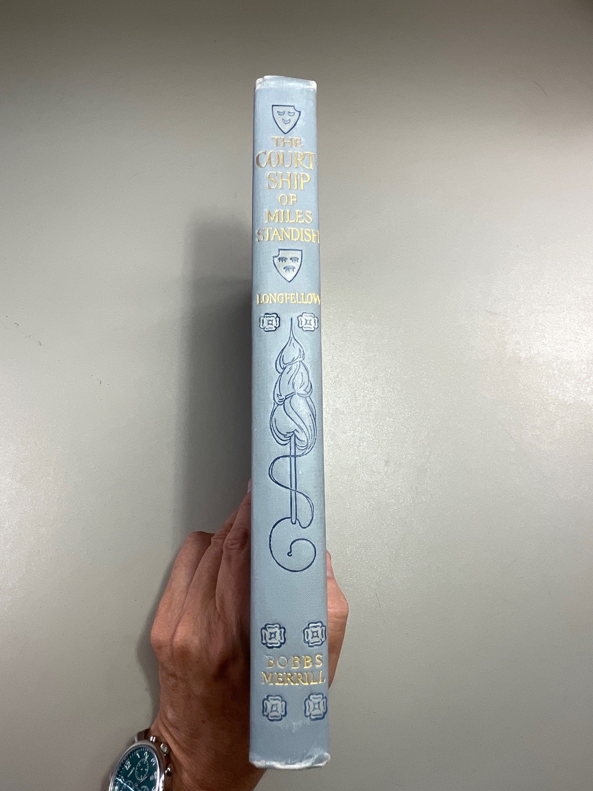 Courtship of Miles Standish Longfellow 1903 Christy Illustrated – Pilgrim Tale