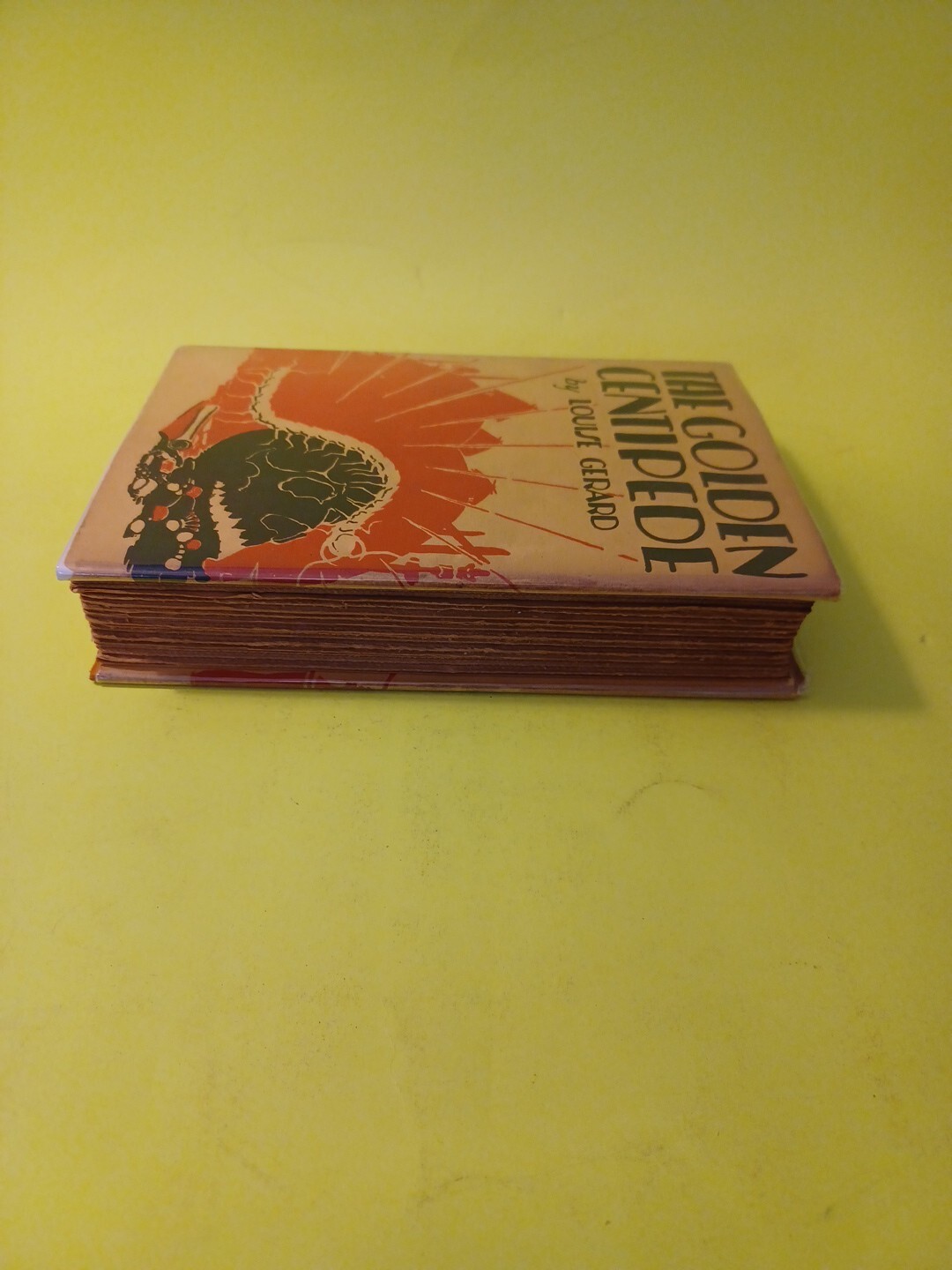 The Golden Centipede 1927 Hardcover – Louise Gerard / HGV