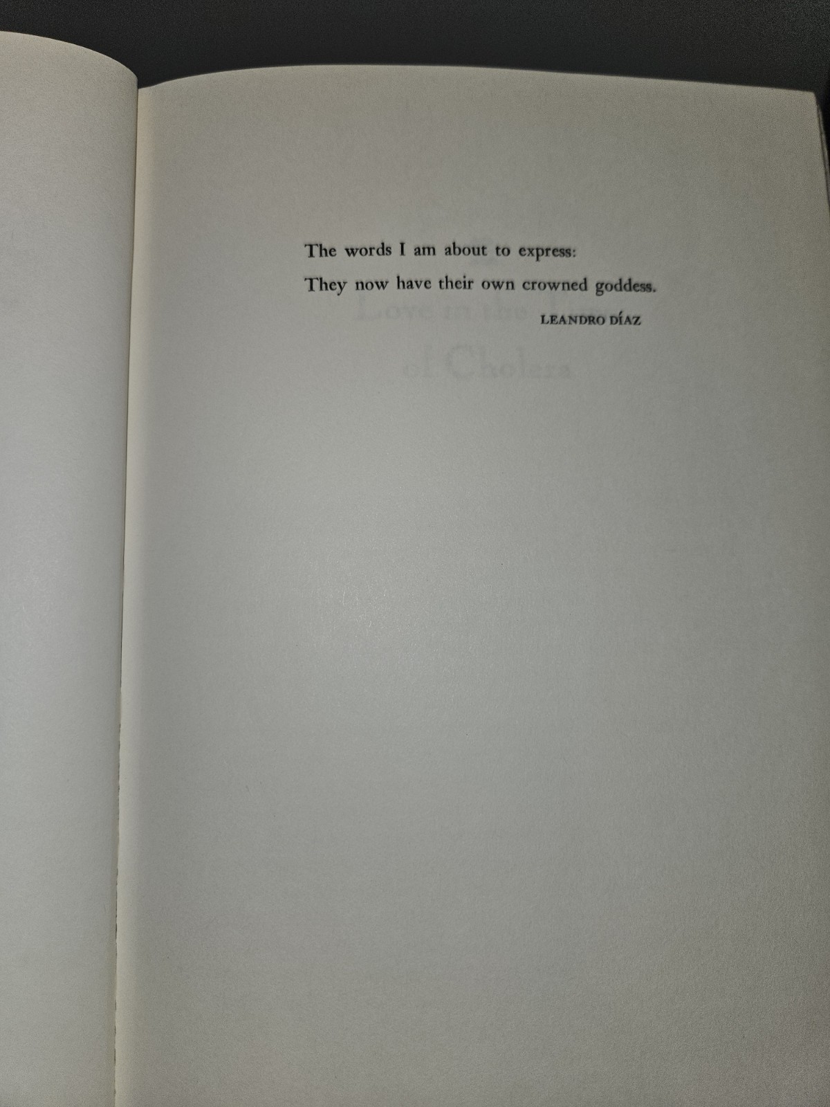 Love in the Time of Cholera Gabriel Garcia Marquez 1988 Knopf Hardcover Vintage