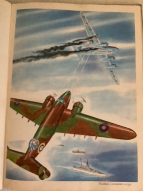 Our Fighting Planes Kinert 1946 Military Aircraft WWII Color Artwork! Fighters