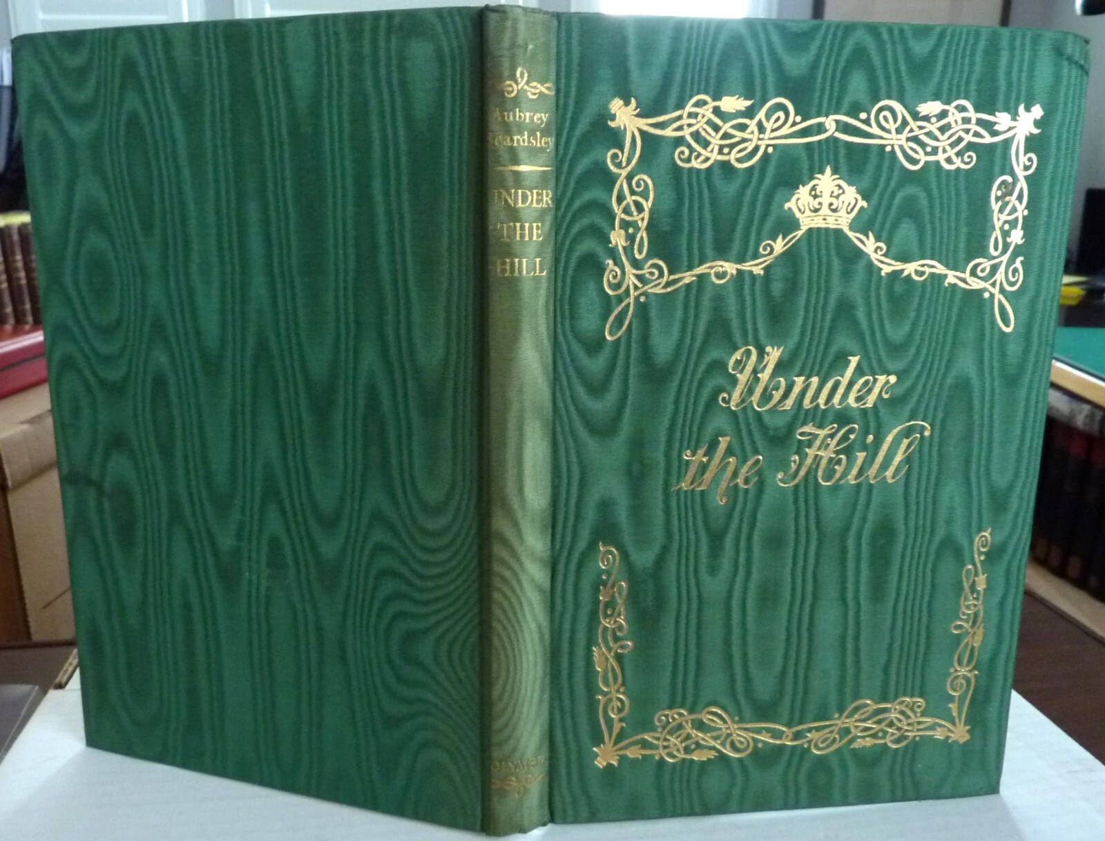 Under the Hill by Audrey Beardsley. 1959 limited edition in original green cloth