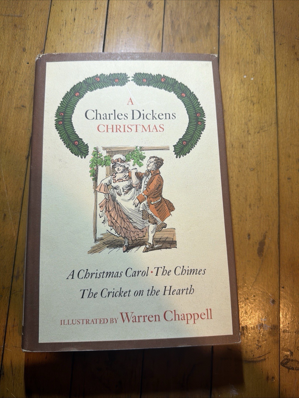 A Charles Dickens Christmas Illustrated by Warren Chappell 1976 Hardcover w/DJ