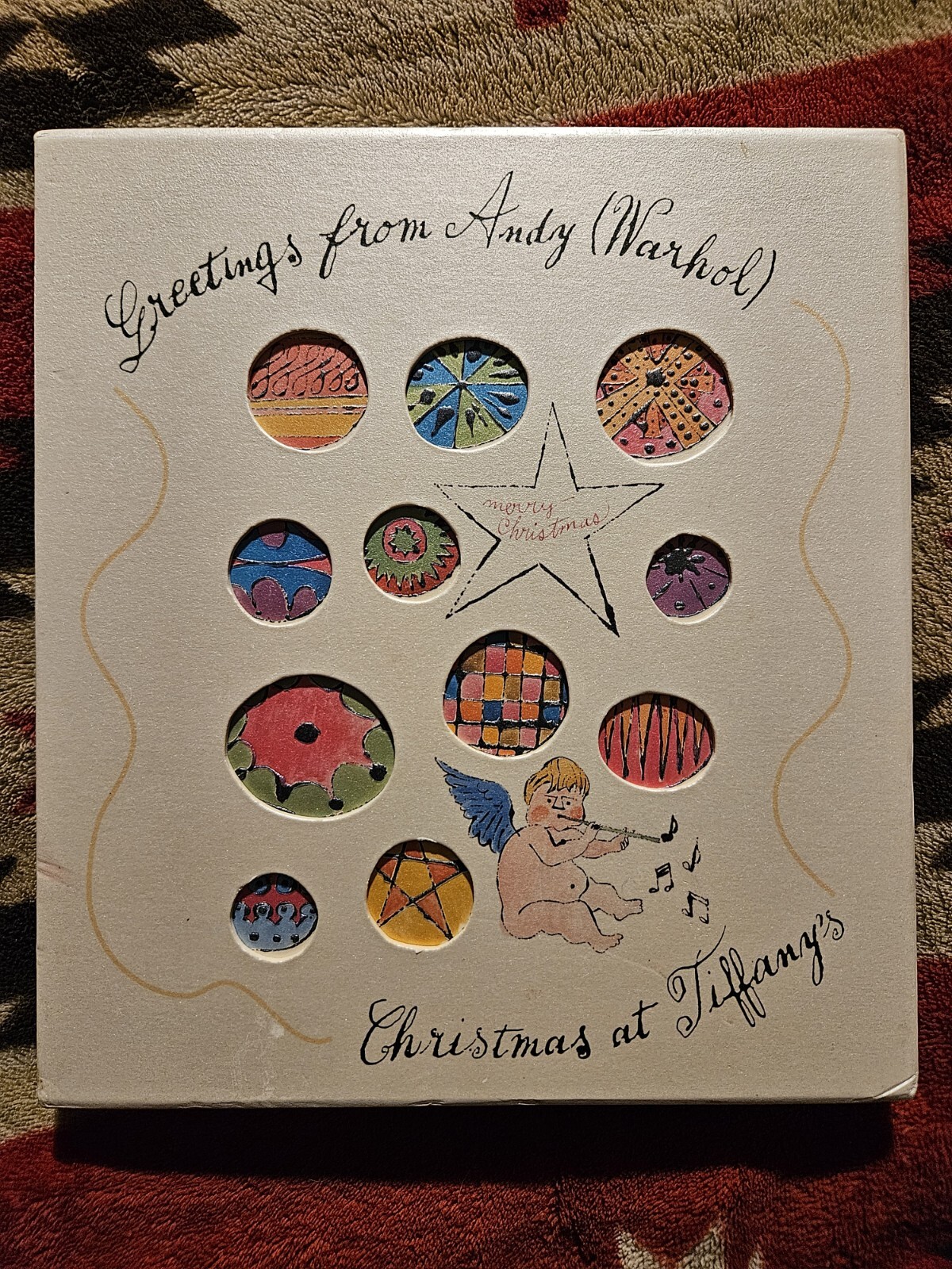 Greetings from Andy (Warhol): Christmas at Tiffany’s by John Loring HC 2004